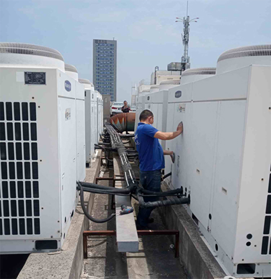 静乐中央空调制热和不制冷系统维修方法